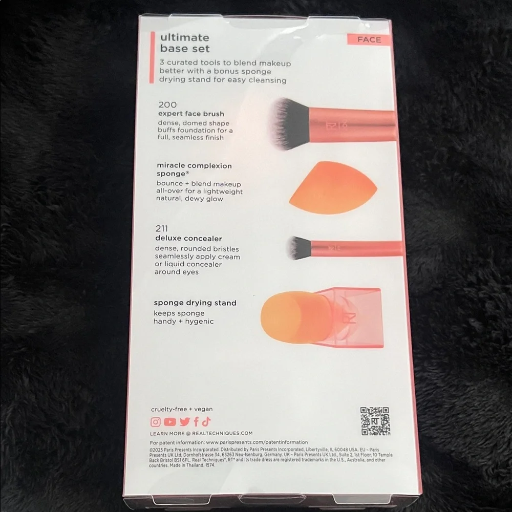 Real Techniques Ultimate Base Set - Pink and Orange